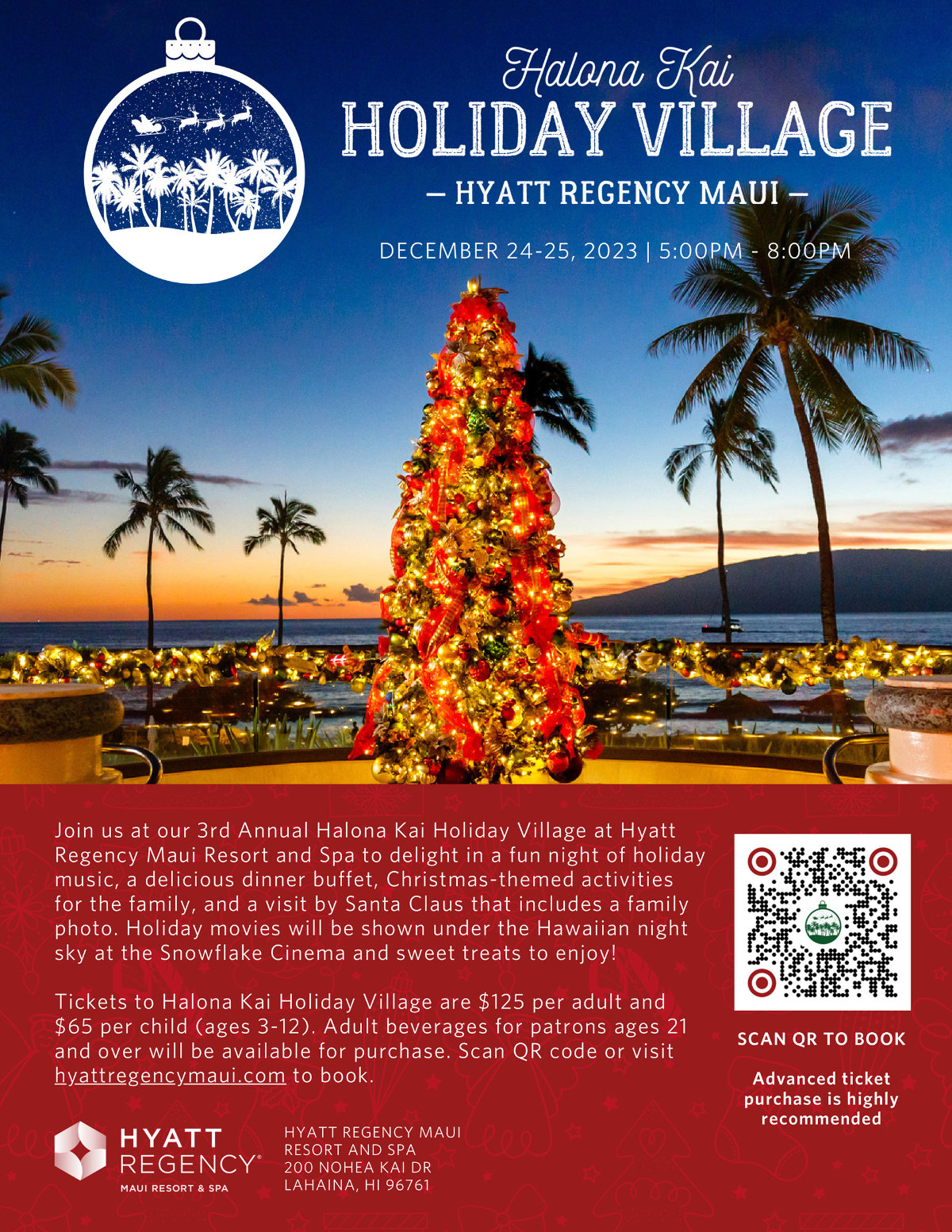 Halona Kai Holiday Village Flyer