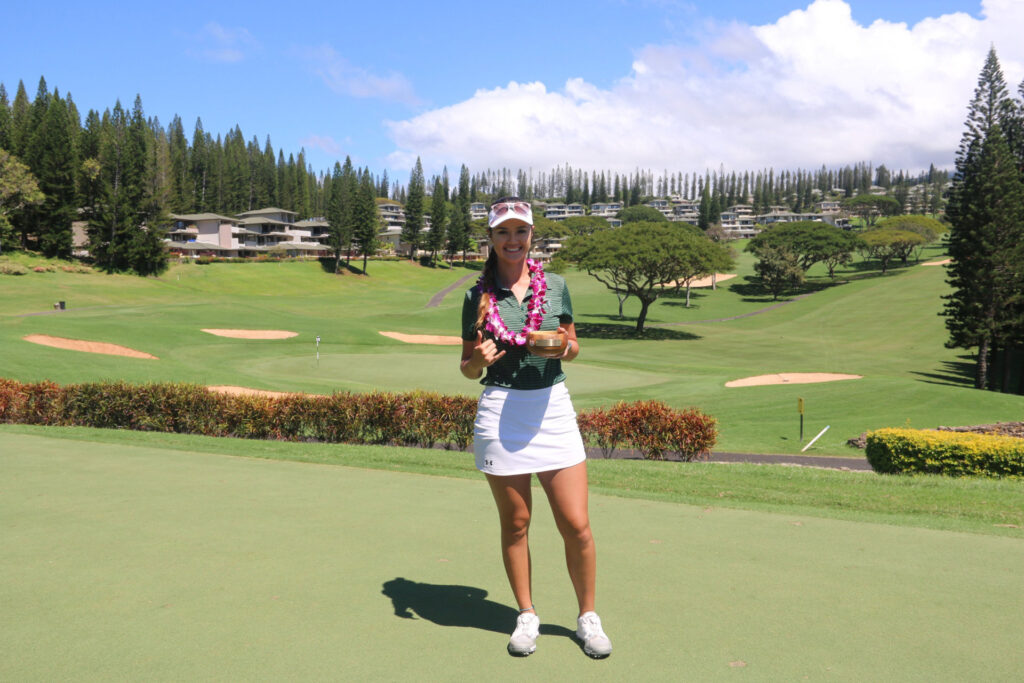 Hawai‘i's Kaci Masuda won the 2018 Anuenue Spring Break Classic