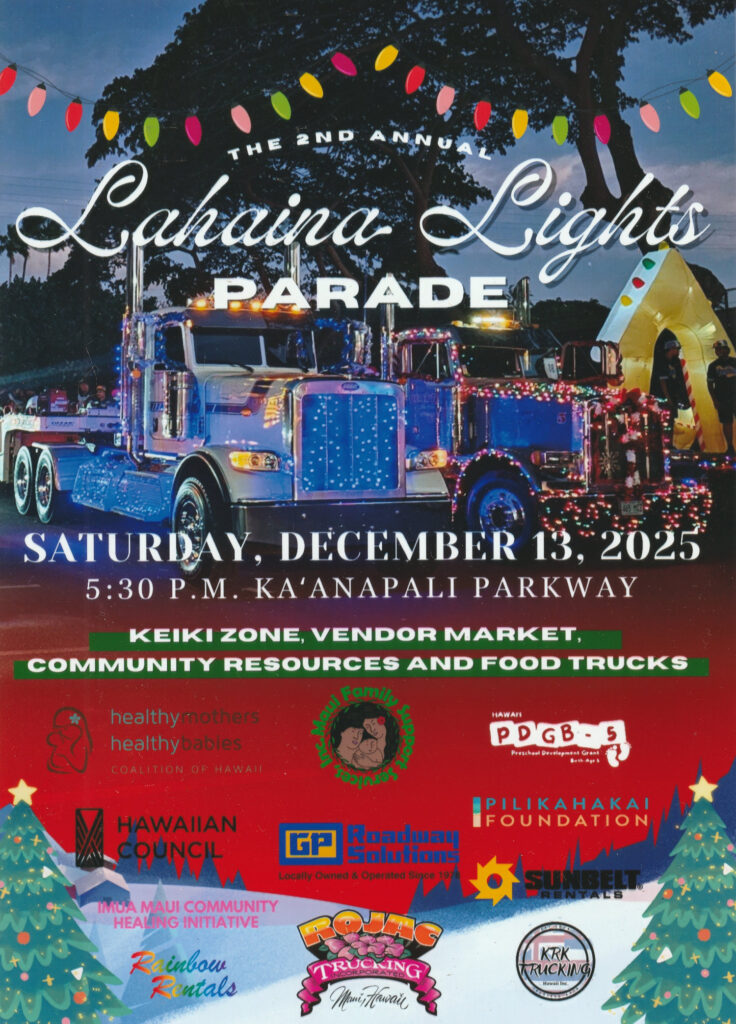 Lahaina Lights Parade