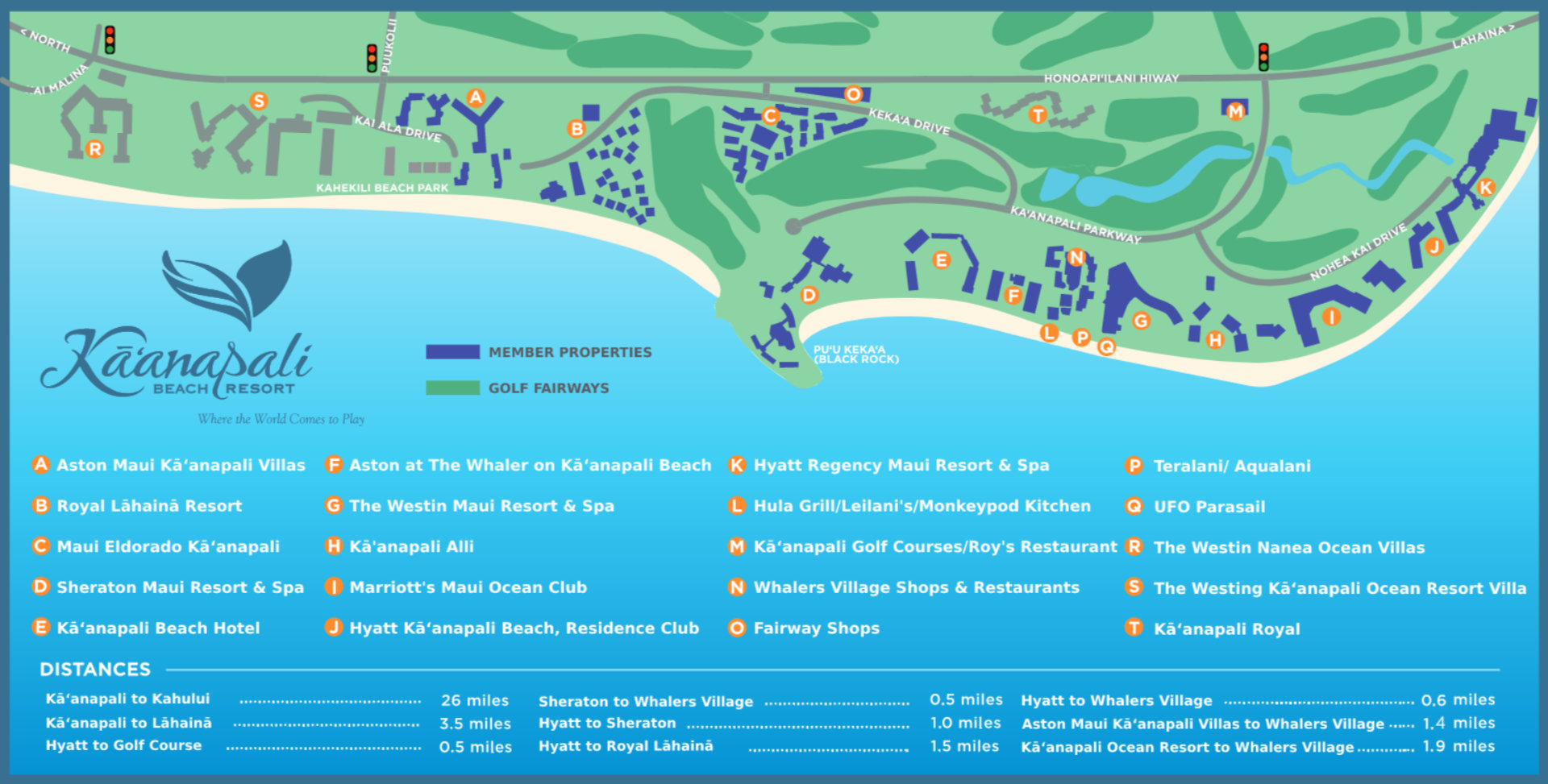 Ka'anapali Beach Resort Association | Ka'anapali Maui Trip Planning