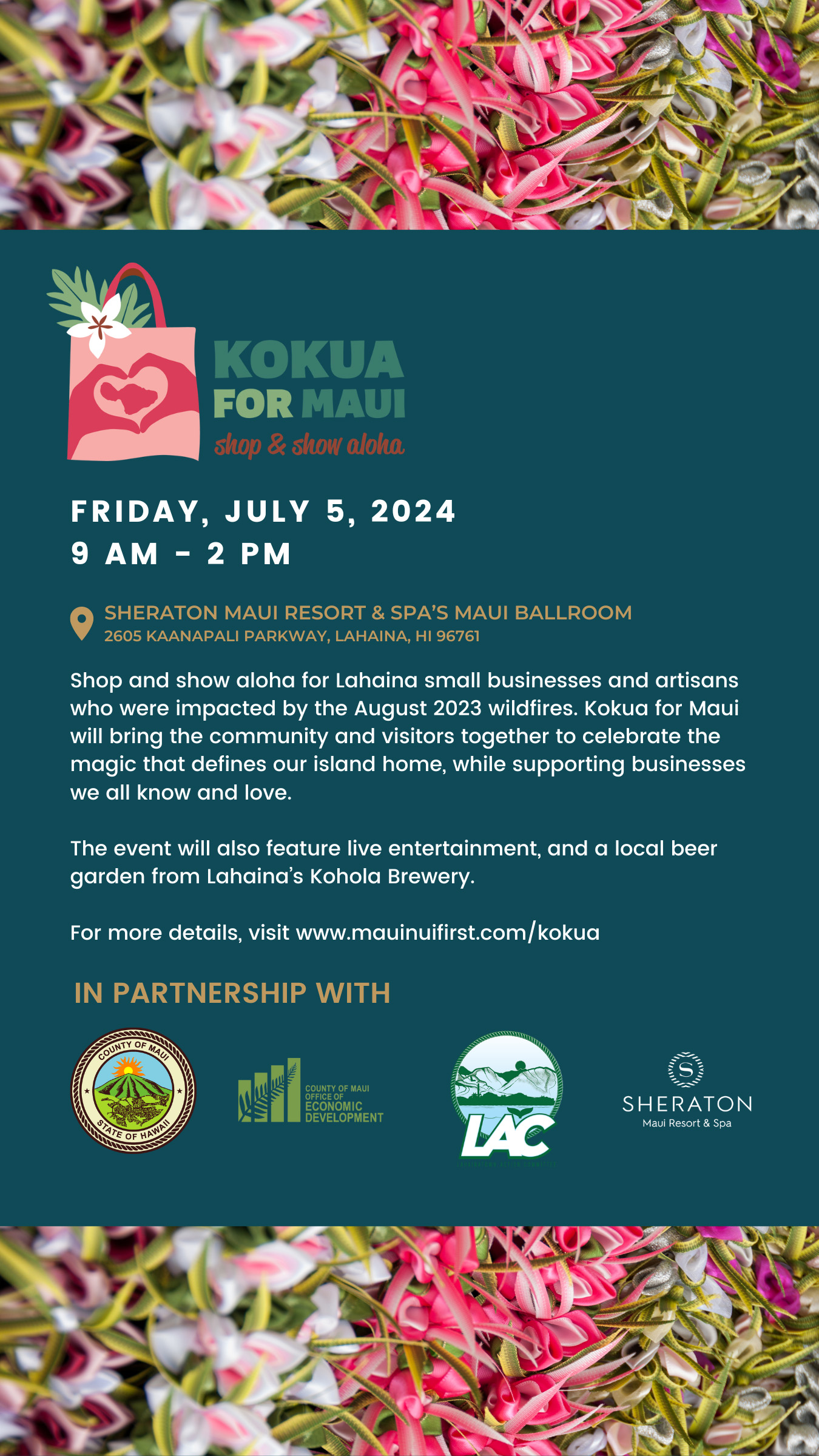 July 5 Kokua for Maui Stories
