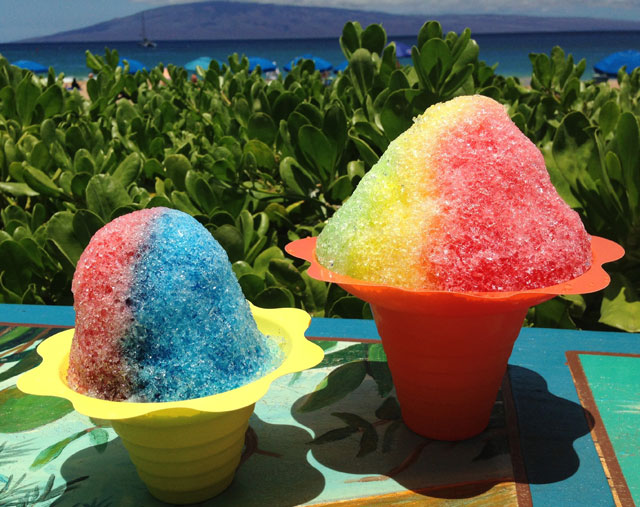 Sheraton Maui Adult Shave Ice