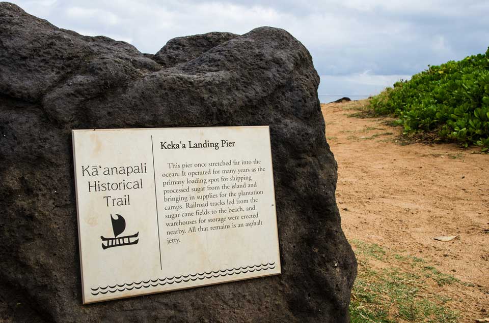 Keka'a Landing Pier